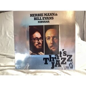 Herbie Mann & Bill Evans Nirvana That's Jazz Vinyl LP Record RARE